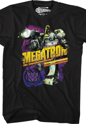 Gritty Megatron Transformers T-Shirt