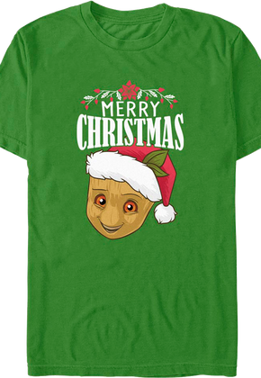 Groot Merry Christmas Guardians of the Galaxy T-Shirt