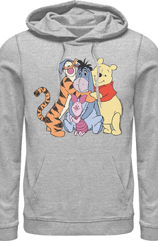 Group Hug Winnie The Pooh Hoodie