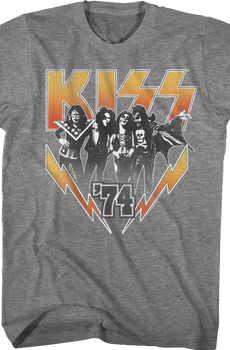 Group Photo '74 KISS T-Shirt