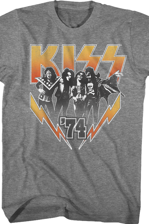 Group Photo '74 KISS T-Shirtmain product image