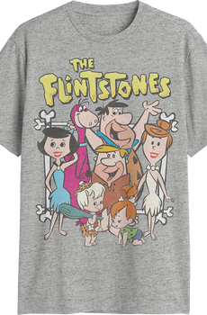 Group Photo Flintstones T-Shirt