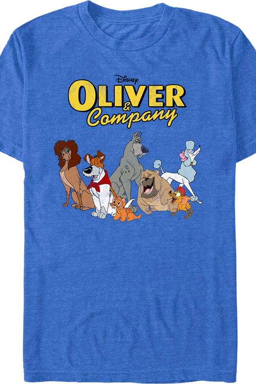 Group Photo Oliver and Company Disney T-Shirtmain product image