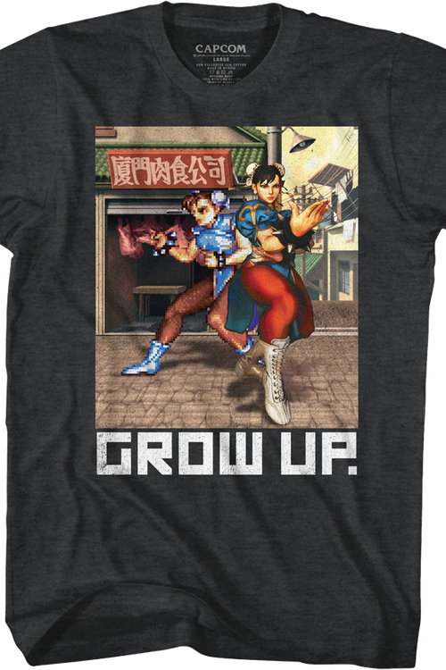 Grow Up Street Fighter T-Shirtmain product image