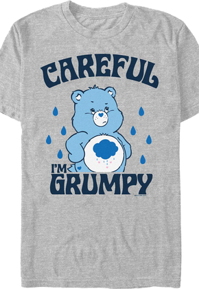 Grumpy Bear Careful Warning Care Bears T-Shirt