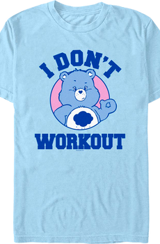 Grumpy Bear I Don't Workout Care Bears T-Shirt