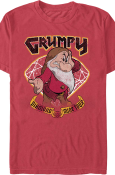 Grumpy Diamond Mine Tour Snow White Disney T-Shirt