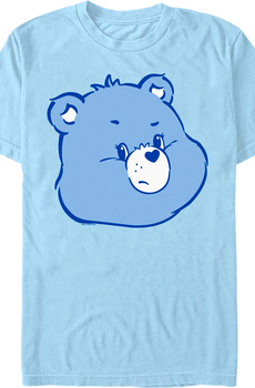 Grumpy Bear's Face Care Bears T-Shirt