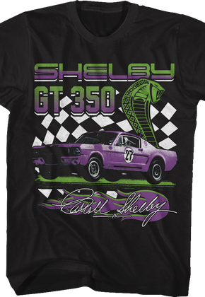 GT 350 Checkered Flag Shelby T-Shirt