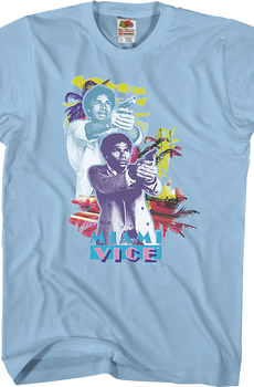 Guns Drawn Miami Vice T-Shirt