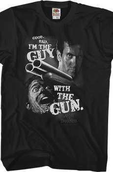 Guy With the Gun Army of Darkness T-Shirt