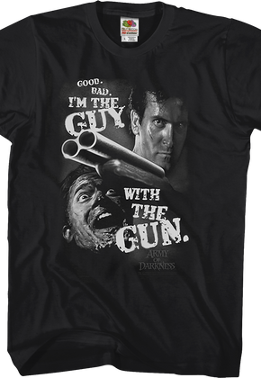 Guy With the Gun Army of Darkness T-Shirt