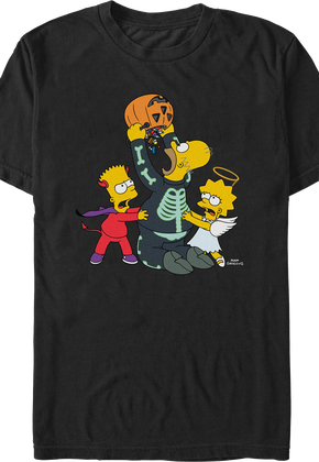 Halloween Candy Simpsons T-Shirt