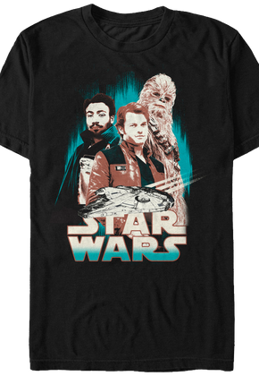 Han Lando Chewie Solo Star Wars T-Shirt