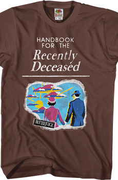 Handbook For The Recently Deceased Beetlejuice T-Shirt