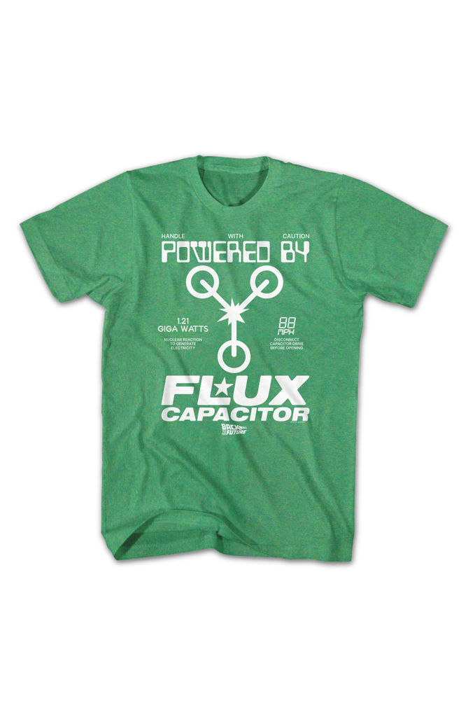 Handle With Caution Flux Capacitor Back To The Future TShirt