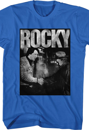 Handshake Mickey And Rocky T-Shirt