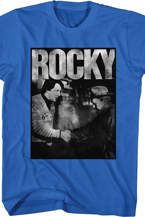 Handshake Mickey And Rocky T-Shirtmain product image