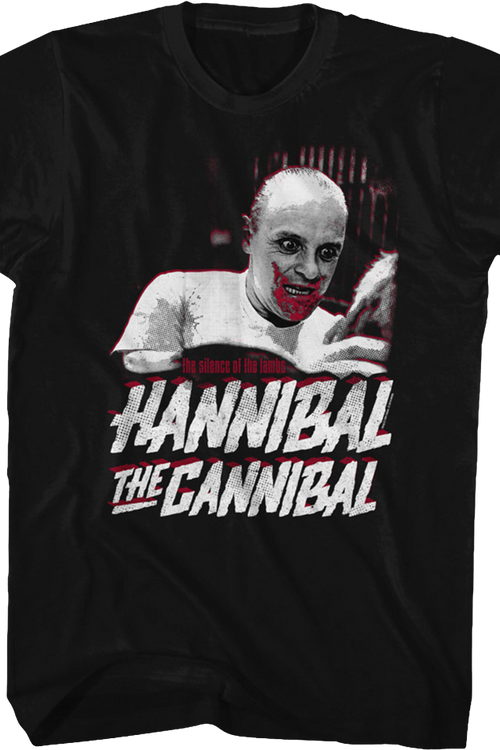 Hannibal the Cannibal Silence of the Lambs T-Shirtmain product image