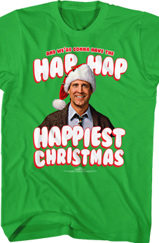 Hap Hap Happiest Christmas Vacation T-Shirt
