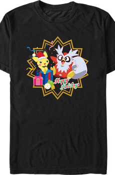 Happy Holidays Pokemon T-Shirt