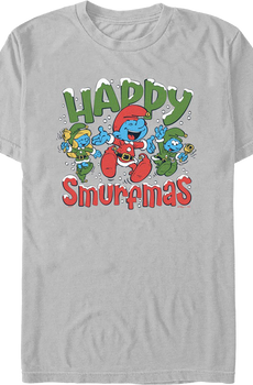 Happy Smurfmas Smurfs T-Shirt