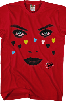Harley Quinn Face Birds Of Prey T-Shirt