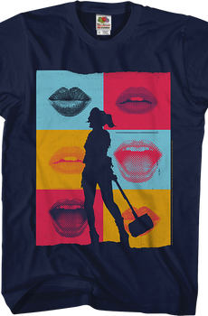 Harley Quinn Lips Birds Of Prey T-Shirt