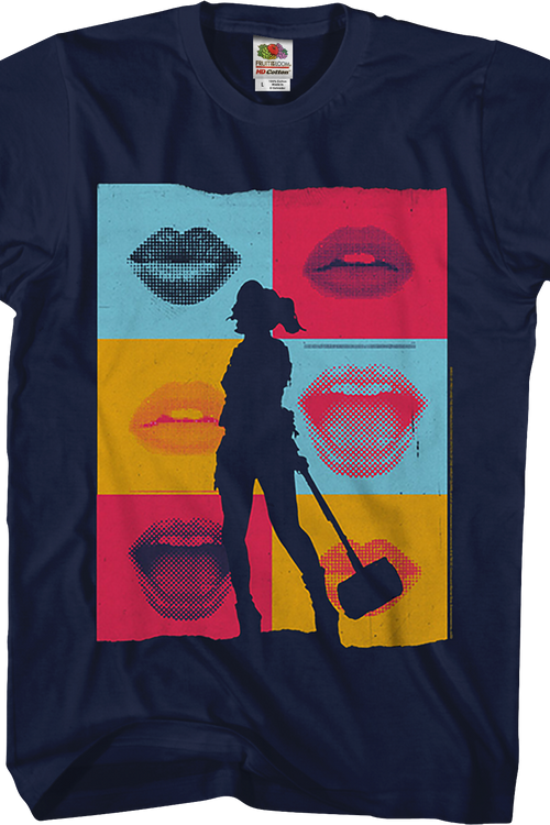 Harley Quinn Lips Birds Of Prey T-Shirtmain product image