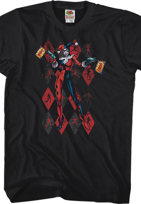 Harley Quinn Pow Pow DC Comics T-Shirt