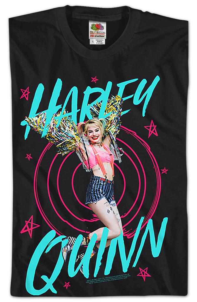 Harley Quinn Target Birds Of Prey T Shirt