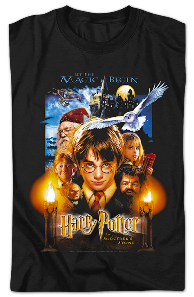 Harry Potter And The Sorcerer's Stone Poster Harry Potter T Harry Potter And The Sorcerer's Stone Poster Harry Potter T
