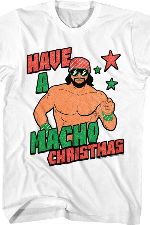 Macho Christmas Randy Savage T-Shirtmain product image
