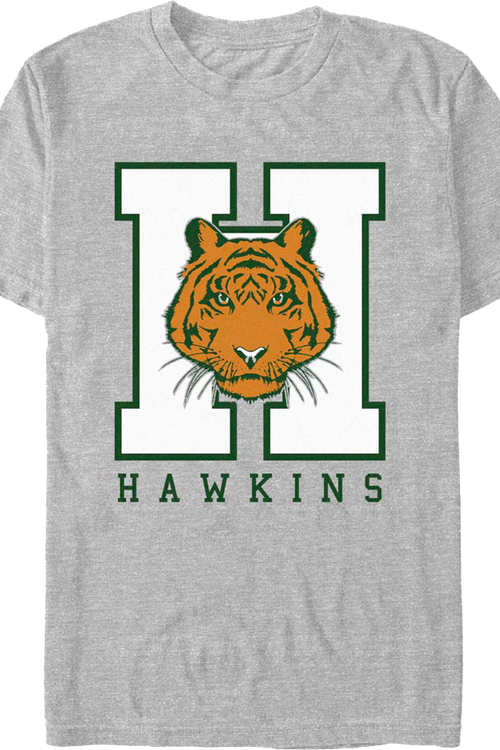 Hawkins Tigers Logo Stranger Things T-Shirtmain product image