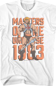 He-Man 1983 Masters of the Universe T-Shirt