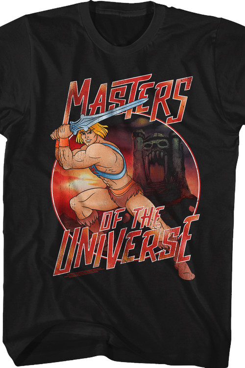 He-Man Action Pose Masters of the Universe Shirtmain product image