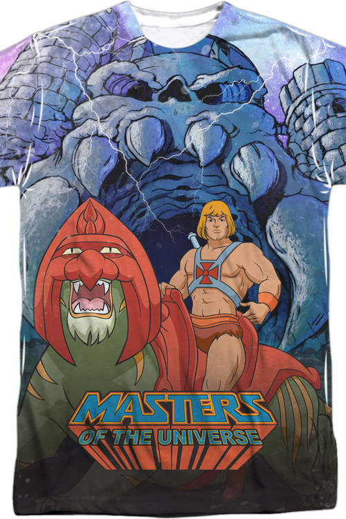 He-Man and Battle Cat Masters of the Universe T-Shirtmain product image