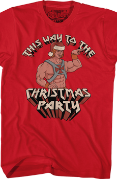 He-Man Christmas Party T-Shirt