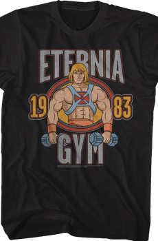 He-Man Eternia Gym Masters of the Universe T-Shirt
