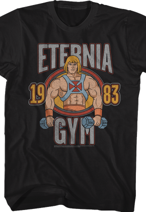 He-Man Eternia Gym Masters of the Universe T-Shirt