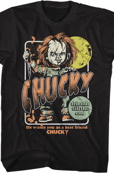 He Wants You As A Best Friend Child's Play T-Shirt