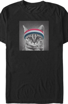 Headband Cat T-Shirt