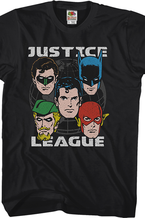 Heads of Justice League DC Comics T-Shirtmain product image