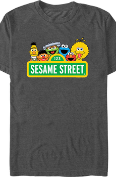 Heads & Sign Sesame Street T-Shirt