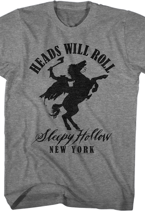 Heads Will Roll Sleepy Hollow T-Shirt