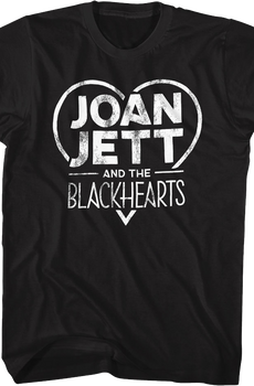 Heart Logo Joan Jett And The Blackhearts T-Shirt