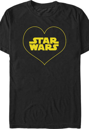 Heart Logo Star Wars T-Shirt