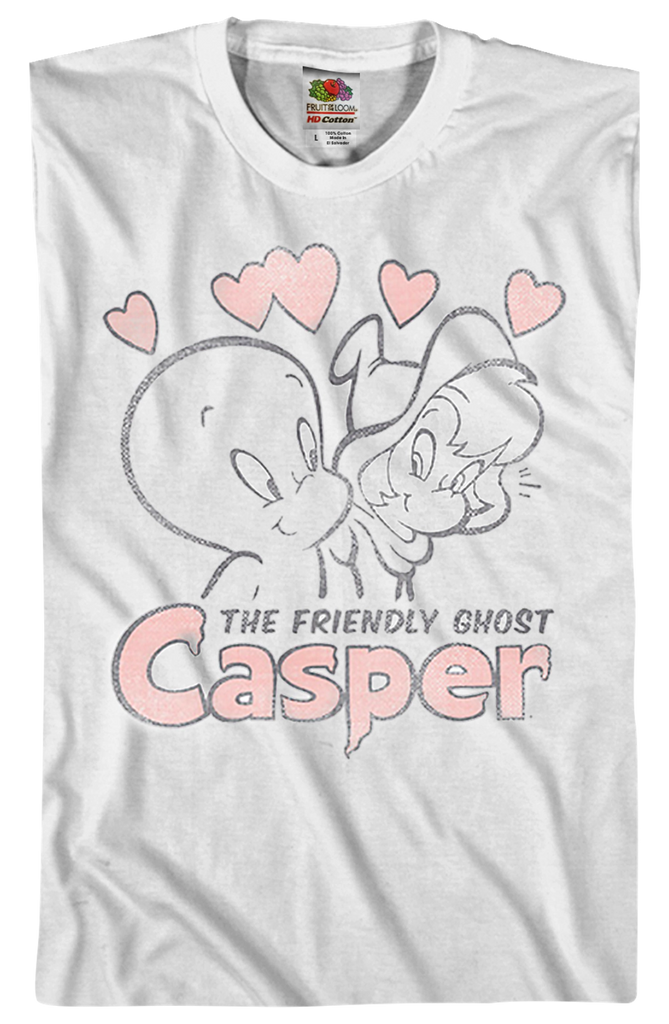 Casper The Friendly Ghost Halloween Friendliest T-Shirt