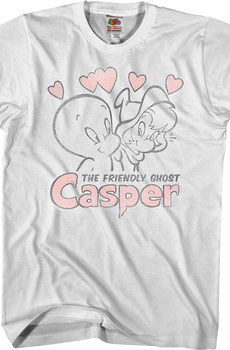 Hearts Casper the Friendly Ghost T-Shirt