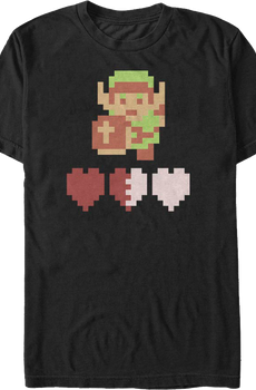 Hearts Legend of Zelda T-Shirt